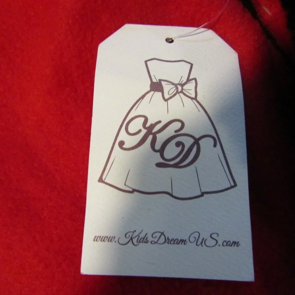 Never Worn with Tag KID'S DREAM RED WINTER COAT & HAT Size 6 months